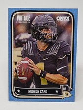 2024 Onyx Vintage #/99 Blue Hudson Card