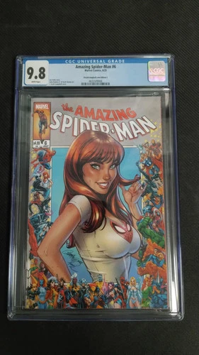 The Amazing Spider-Man #6 J Scott Campbell Varian C CGC 9.8