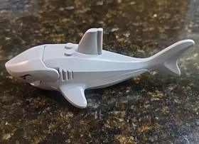 LEGO Great White Grey Shark Minifigure Animal - 6243 8633 