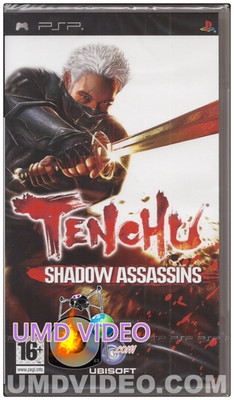 PSP UMD Spiel - Tenchu - Shadow Assassins (Original)