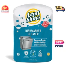 Natural Dishwasher Cleaner - Hard Water Citric Acid Cleaning Powder  - 1.76 oz