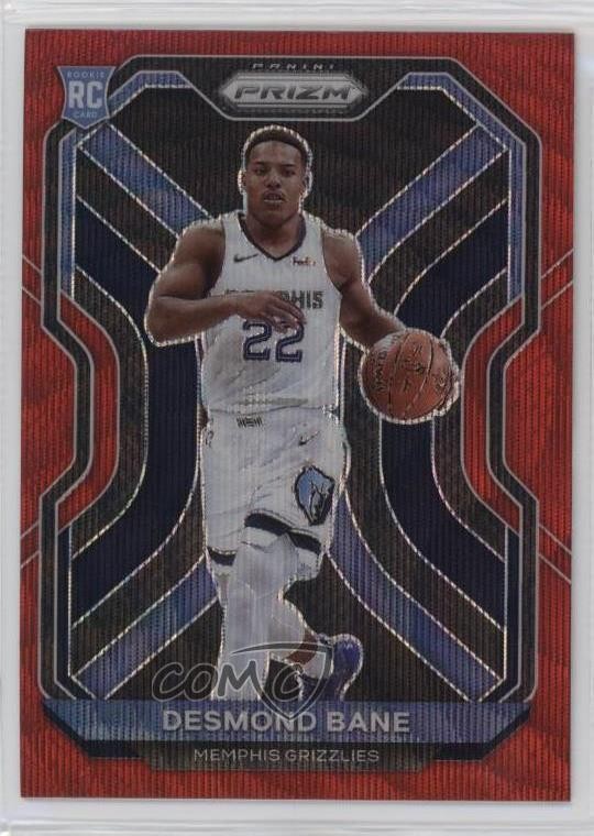2020-21 Panini Prizm Ruby Wave Prizm Desmond Bane #297 09vk