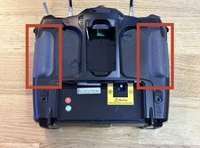 Hitec Aurora 9 – Gummi Grips links & rechts Hinten