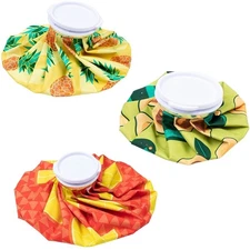 3pcs Ice Bags Packs Knee Neck Reusable Cold Pain Relief Sport Injuries Headache