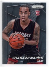 2014-15 Panini Prizm Shabazz Napier RC #271 Rookie Card NBA Miami Basketball. rookie card picture