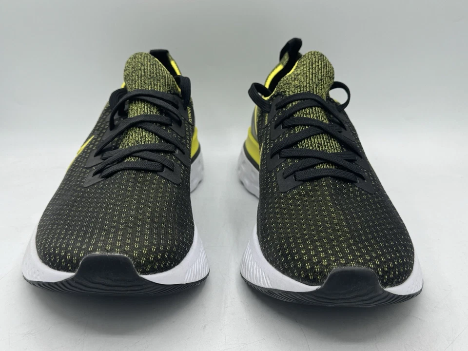 Größe 12,5 - Nike React Infinity Run Flyknit Sonic Yellow - Bild 2 von 4