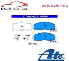 SATZ BREMSBELÄGE BREMSKLÖTZE VORNE ATE 130460-56802 P FÜR JEEP WRANGLER IV