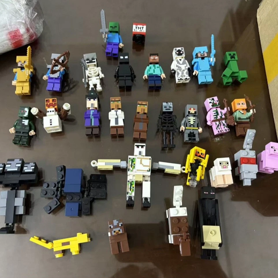 29 Pack Minecraft Building Blocks DIY Toy 24Days Countdown Xmas Advent Calendar