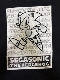 90S Sega Sonic T-Shirt Saturn Character Makaimura