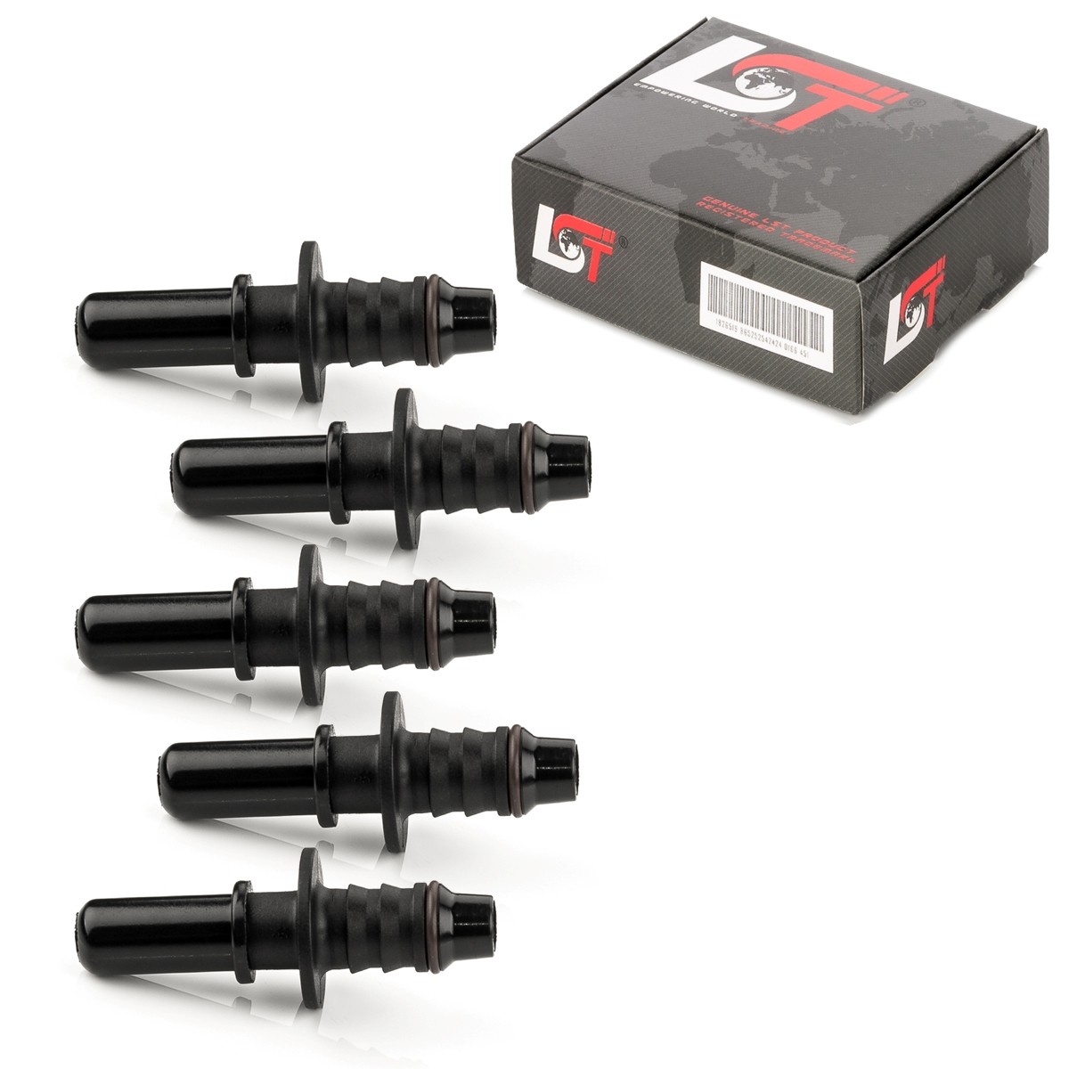 5x counterpart quick release straight fuel line 9.49 x 8 mm for DACIA