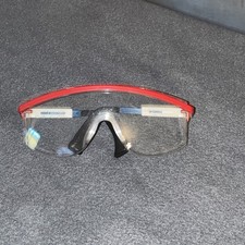 UVEX Astrospec 3000 Z87 Made In USA Patriot Frame clear Lens Safety Glasses