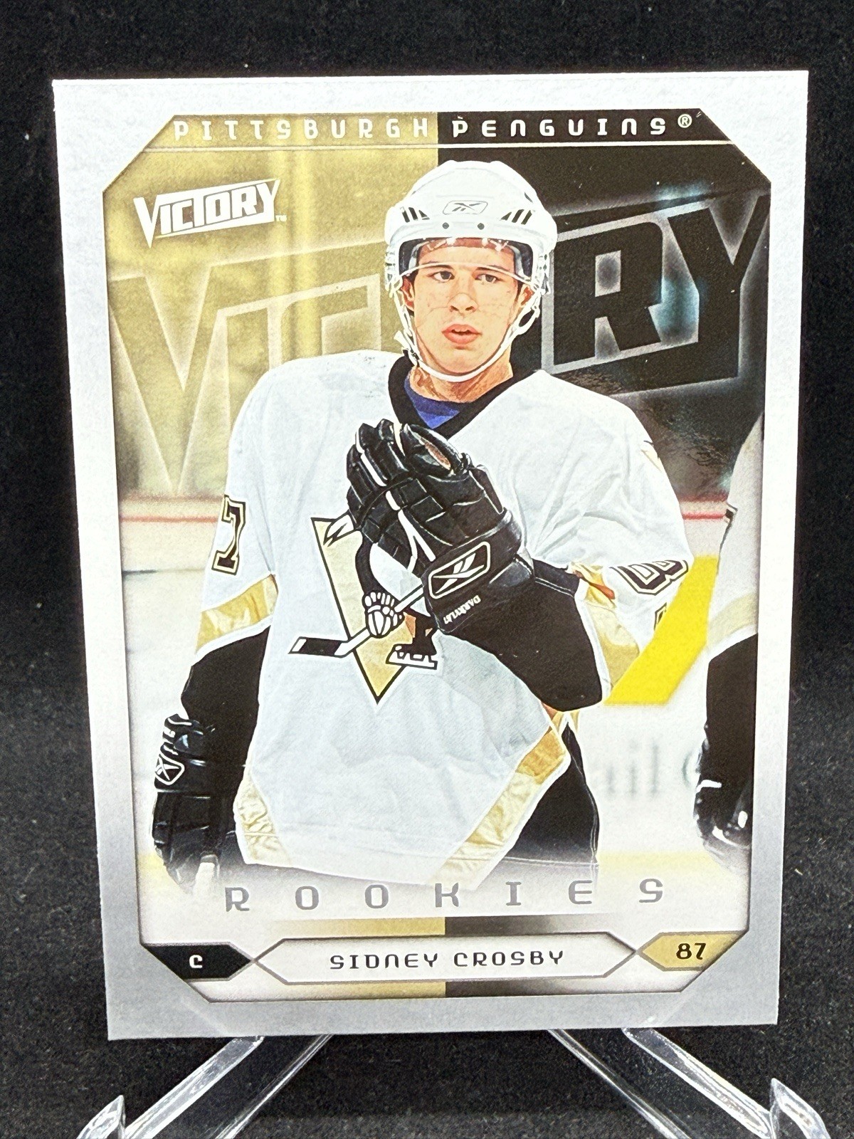 2005-06  Sidney Crosby Victory Upper Deck Series 2 Rookie #285 Pittsburgh RC