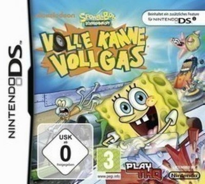 NDS Spongebob Schwammkopf / Squarepants Volle Kanne Vollgas / Boating Bash DE/EN