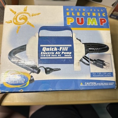 Intex The Wet Set Quick Fill Electric Pump, 110-120 Volt AC, 2004, used 