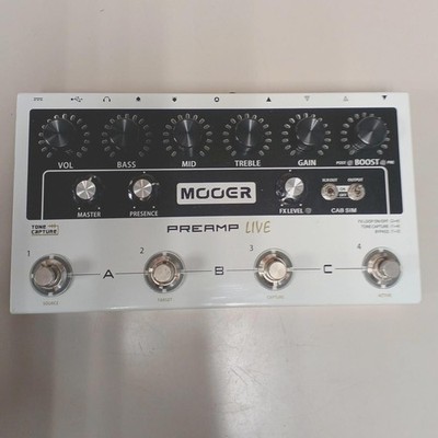 MOOER PREAMP LIVE EFFECTOR 762302
