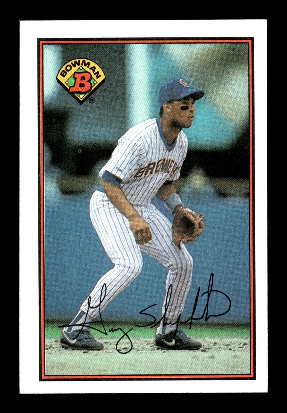 GARY SHEFFIELD ⚾ 1989 Bowman #142 Milwaukee Brewers (RC) Rookie EX-NM or Better