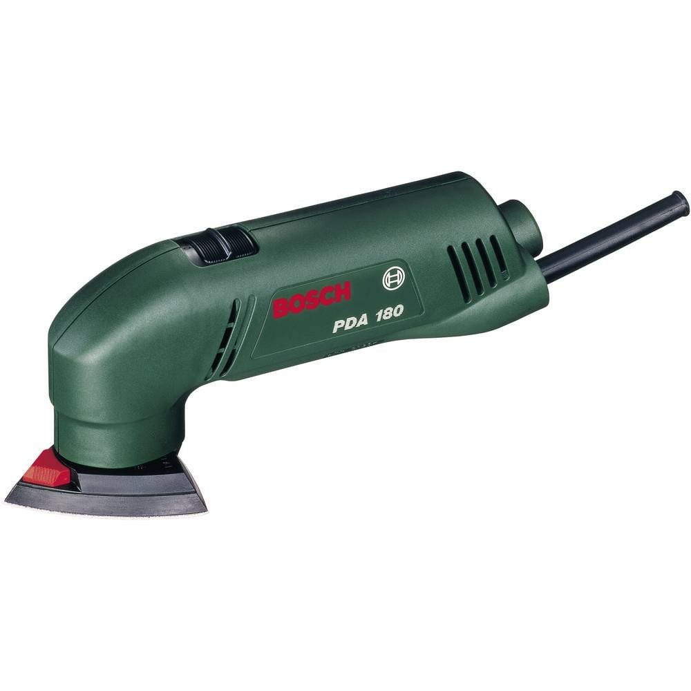 Ponceuse delta 92x92x92 mm Bosch PDA 180 pour ponçage de précision et angles