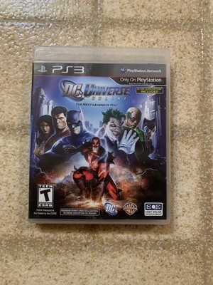DC Universe Online (Sony PlayStation 3 PS3, 2011) Complete ~ Tested & Working