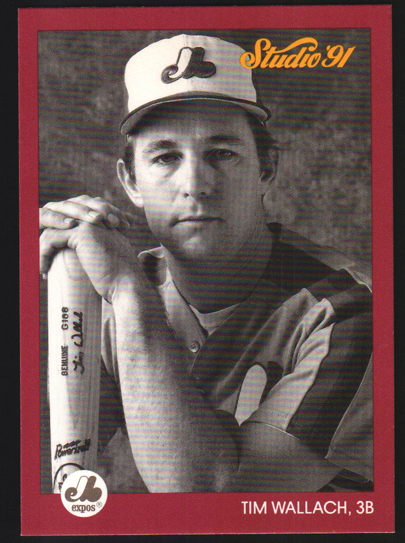 1991 Donruss Studio  #200 - Tim Wallach - Montreal Expos  91-988