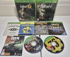 Fallout 4 + Fallout 76 Xbox One Bundle Complete Tested VGC Fast Post