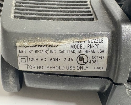 Rainbow E Series Vacuum Cleaner Power Nozzle/Head Model PN-2E Tested And Working - Picture 6 of 6