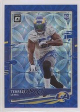 2020 Panini Donruss Optic Rookies Blue Scope Prizm Terrell Lewis #141 7l6