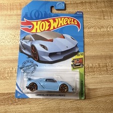 Hot Wheels 2020 Lamborghini Sesto Elemento Exotics 164/250 Blue