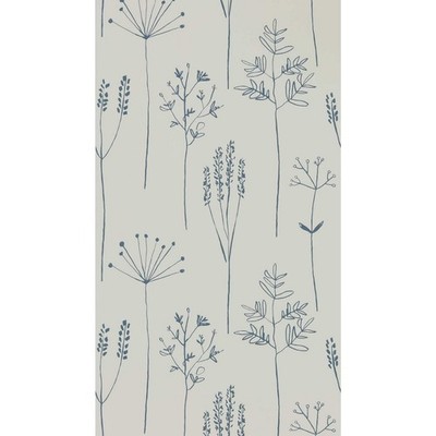 Scion Stipa Denim Tapete Grasmuster Designer Wandverkleidung 52 cm x 10 m