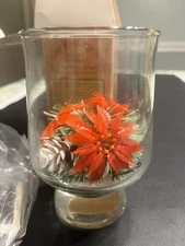 Flambuoyant Enchanted Floating Flame Holiday Candle Vintage 1976 Christmas