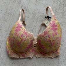 NWT 32DD Aerie Push Up Laced Plunge Bra