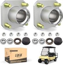 10L0L Golf Cart Front Wheel Hub Assembly Kit with Bearing Seals for Club Car DS