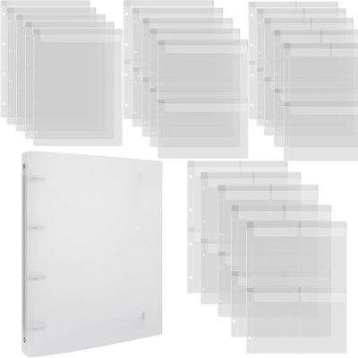 A4 Die Storage  Binder,Die&Stamp Storage Folder,Page Protectors Pockets Inserts