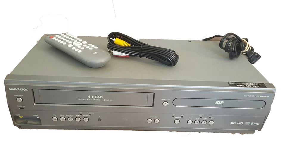 Reproductor combinado de DVD/VCR Magnavox MWD2206 Foto 2 de 2