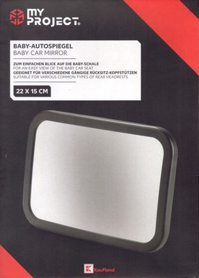 MY PROJECT BABY - AUTOSPIEGEL / KFZ BABYSPIEGEL / WINKELSPIEGEL /BABY CAR MIRROR