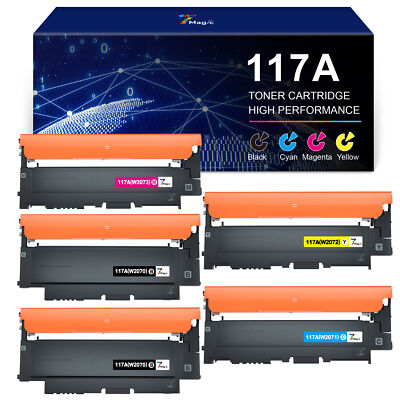1-5x XXL Toner zu HP 117A W2070A Color Laser179 fwg fnw 178nwg nw 150nw Mit Chip