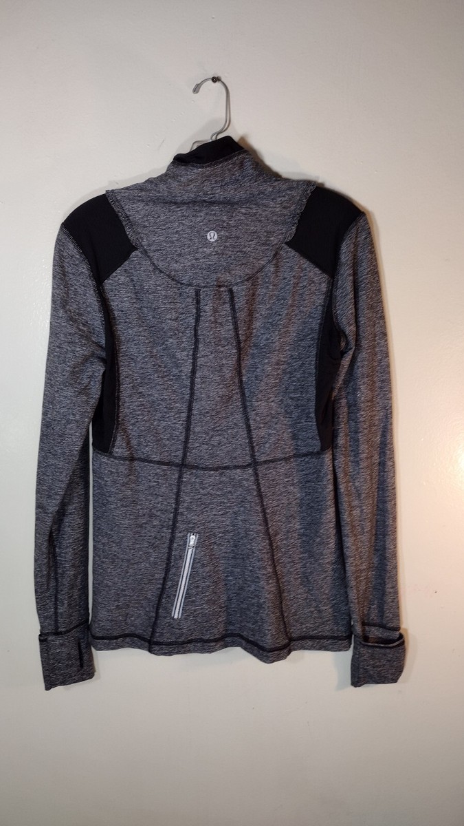 lululemon ランニング用　Your Heart Out Pullover Lululemon Run: Your Heart Out Pullover - Heathered Black