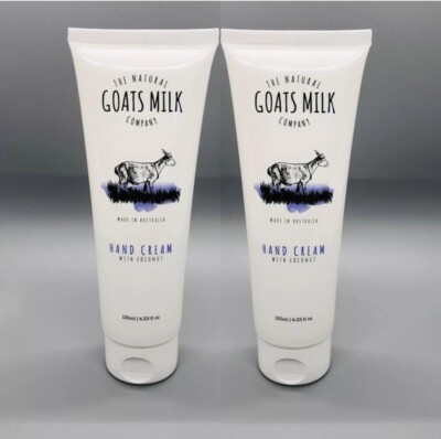 The Natural Goats Milk Company | Handcreme mit Kokosnuss | 125 ml x 2