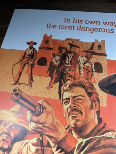 "A Fistful Of Dollars" Kunst Siebdruck Filmplakat von Paul Mann X/100 beschädigt - Bild 13 von 14