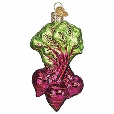 Old World Christmas Glass Blown Ornament for Christmas Tree, Beets