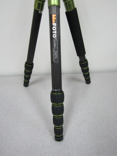 MeFOTO RoadTrip C1350Q1G Travel Tripod Kits - Green - Max Load 17.6 lb - Picture 4 of 12