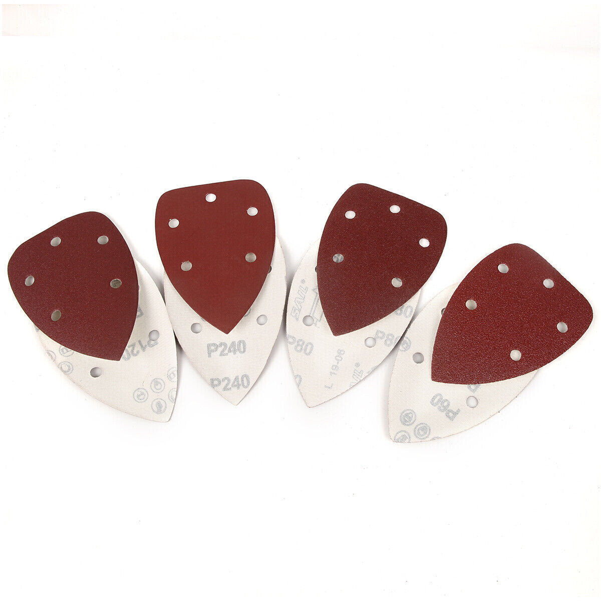 40X Mixed Mouse Sanding Sheets For Black and Decker Palm Sander Pads