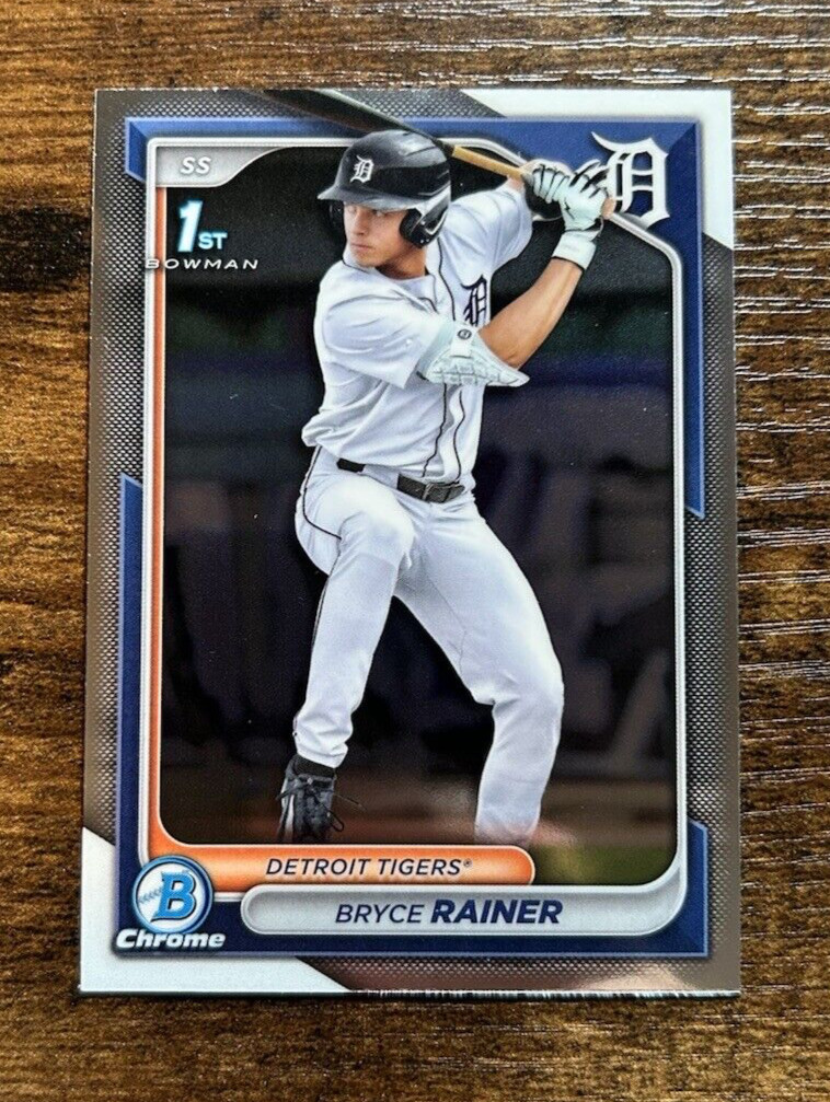 2024 Bowman Draft Bryce Rainer Chrome #BDC-86 Tigers