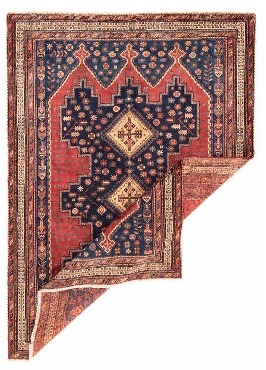 Tapis Persan Balouch Noué Main – 140x76 Cm – Laine Et Coton – Nomade