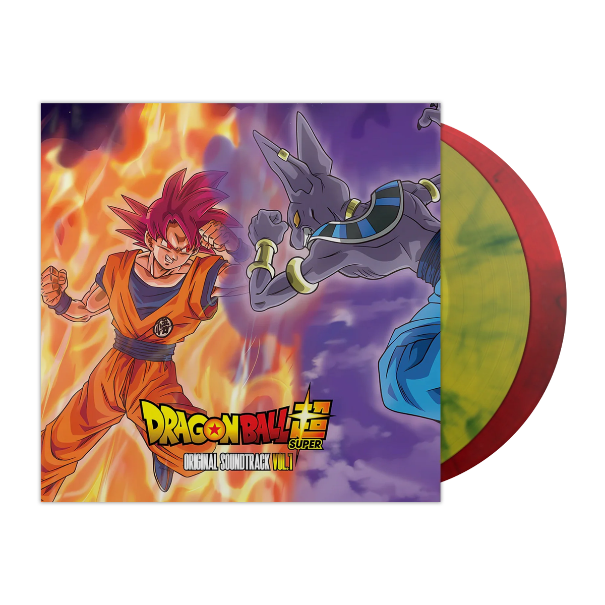 New Dragon Ball Z Super Original Soundtrack Volume 1 2 LP Vinyl