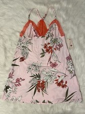 Secret Treasures Chemise Women Size Medium Pink Sleeveless Nightgown Pajamas NEW