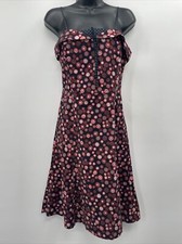 Marc by Marc Jacobs Women's Cotton Spaghetti Strap Multicolor Mini Dress Size 4