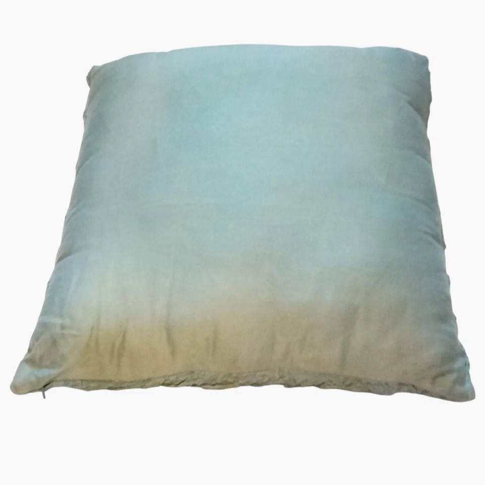 Decorative Cushion Pillow Seafoam Green Ruffled Smocked Style Co - Image 4 of 4