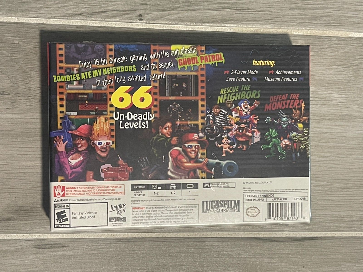Nintendo Switch - taku29出品 Switch Limited Run #112: Zombies Ate My Neighbors & Ghoul