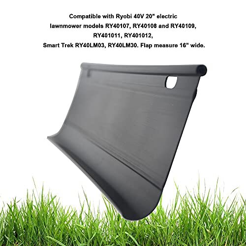 Cordless Lawnmowers Rear Skirt Ryobi Ry40lm30 Electric Mower