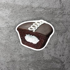 Cupcake Vinyl Sticker 3.5" Wide - Includes Two Stickers